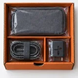 Custom travel accessories packaging — Corrugated sleeve and tray — Product & insert
