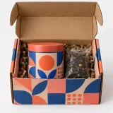 Tea tin — Roll-end mailer