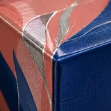 Custom perfume bottle packaging — Lift-off lid — Material & finish