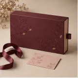Custom travel perfume set packaging — Drawer box — Closed set
