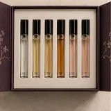 Custom perfume discovery set packaging — Double-door box — Product & insert