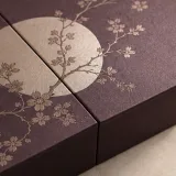Custom perfume discovery set packaging — Double-door box — Material & finish