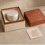 Face cream presentation — Shoulder-neck box