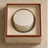 Custom face cream jar packaging — Shoulder-neck box — Product & insert