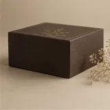 Custom perfume refill set packaging — Lift-off lid — Side / rear
