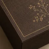 Custom perfume refill set packaging — Lift-off lid — Material & finish