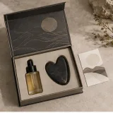 Facial oil and stone — Magnetic book box