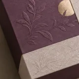 Custom tea tin gift set packaging — Lift-off lid — Material & finish