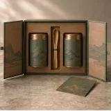 Tea ceremony collection — Double-door box