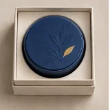 Custom single estate tea packaging — Shoulder-neck box — Product & insert