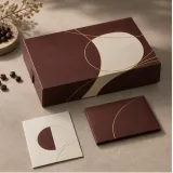 Custom coffee capsule packaging — Drawer box — Closed set