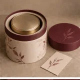 Roaster reserve tin — Shoulder-neck box