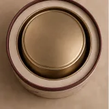 Custom coffee tin packaging — Shoulder-neck box — Product & insert