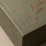 Custom supplement bottle set packaging — Lift-off lid — Material & finish