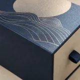 Custom wellness sachet packaging — Drawer box — Material & finish
