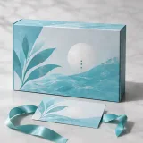 Custom collagen gift set packaging — Magnetic book box — Closed set