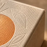 Custom vitamin gift set packaging — Double-door box — Material & finish