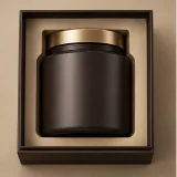 Custom nutrition powder packaging — Shoulder-neck box — Product & insert