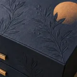 Custom travel wellness sachet packaging — Two-drawer box — Material & finish
