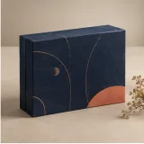 Custom family supplement set packaging — Lift-off lid — Side / rear