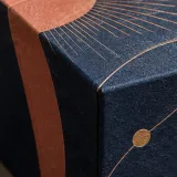 Custom family supplement set packaging — Lift-off lid — Material & finish