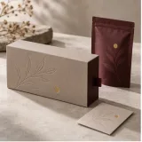 Custom mineral sachet packaging — Drawer box — Closed set