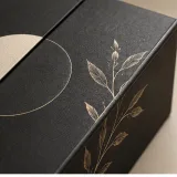 Custom wellness welcome kit packaging — Double-door box — Material & finish