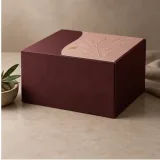 Custom nutrition starter kit packaging — Two-drawer box — Side / rear