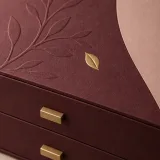 Custom nutrition starter kit packaging — Two-drawer box — Material & finish