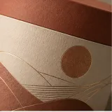 Custom supplement tin packaging — Round lift-off box — Material & finish
