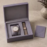 Watch and strap collection — Magnetic book box