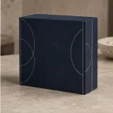 Custom watch presentation packaging — Double-door box — Side / rear
