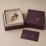 Brooch keepsake — Shoulder-neck box