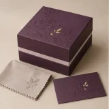 Custom brooch packaging — Shoulder-neck box — Closed set