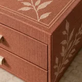 Custom fine jewelry packaging — Two-drawer box — Material & finish