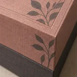 Custom watch collector set packaging — Two-tier lift-off box — Material & finish