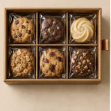 Custom artisan cookie packaging — Drawer box — Product & insert