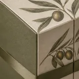Custom gourmet food gift packaging — Double-door box — Material & finish