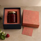 Fruit preserve presentation — Shoulder-neck box