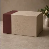Custom biscuit gift packaging — Two-drawer box — Side / rear