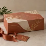 Custom condiment gift set packaging — Magnetic book box — Closed set