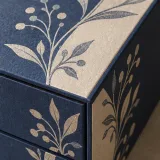 Custom cookie assortment packaging — Two-drawer box — Material & finish