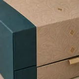 Custom festive sweet packaging — Two-drawer box — Material & finish