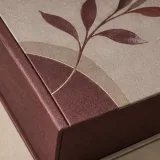 Custom desk accessory gift packaging — Magnetic book box — Material & finish