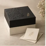 Custom commemorative gift packaging — Shoulder-neck box — Closed set