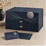 Custom corporate gift set packaging — Two-drawer box — Closed set
