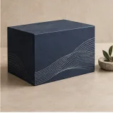 Custom corporate gift set packaging — Two-drawer box — Side / rear