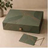 Custom conference welcome kit packaging — Drawer box — Closed set