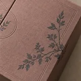 Custom anniversary gift packaging — Double-door box — Material & finish