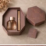 Hexagonal diffuser presentation box